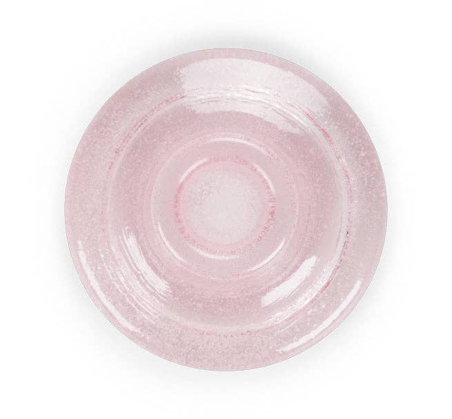 Glass Candleholder | Old Rose