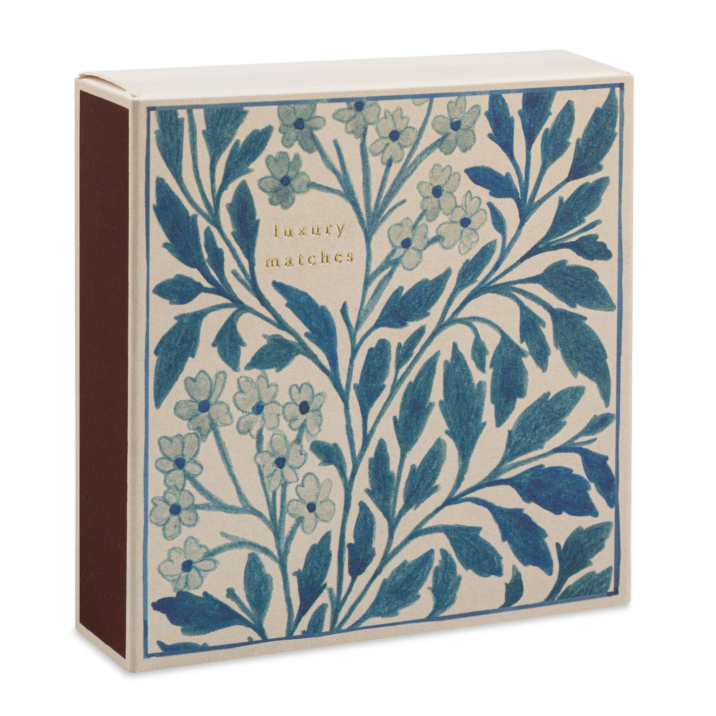 Blue Floral Matchbox