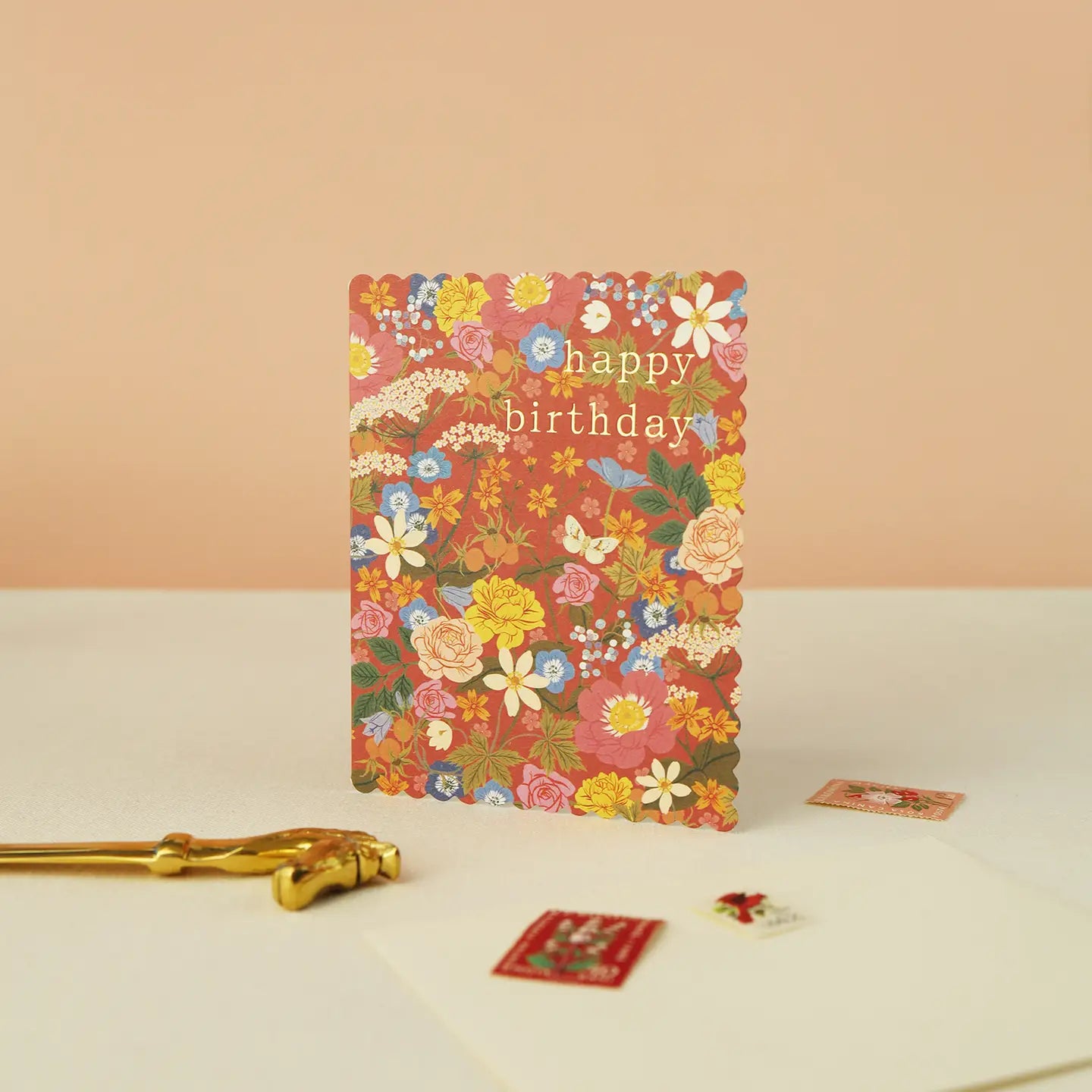Happy Birthday Floral