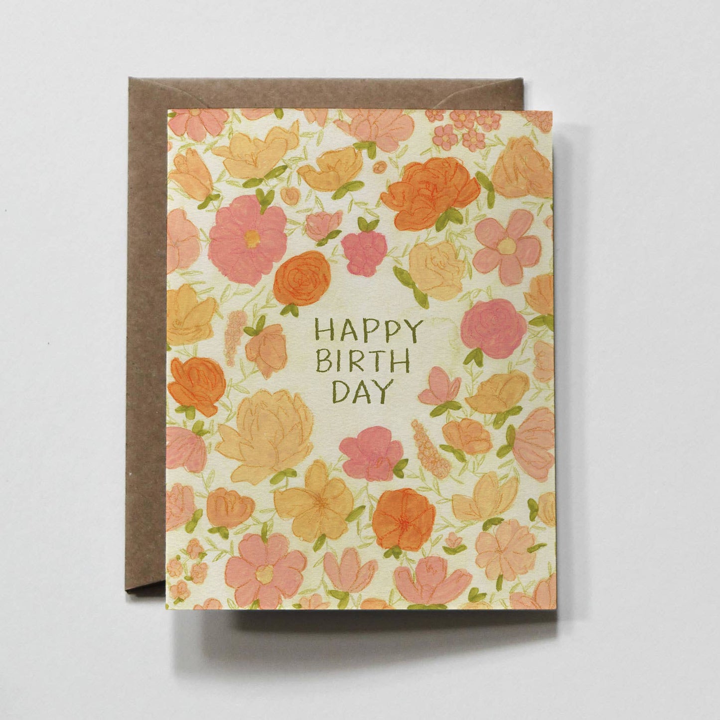 Birthday Floral Spread