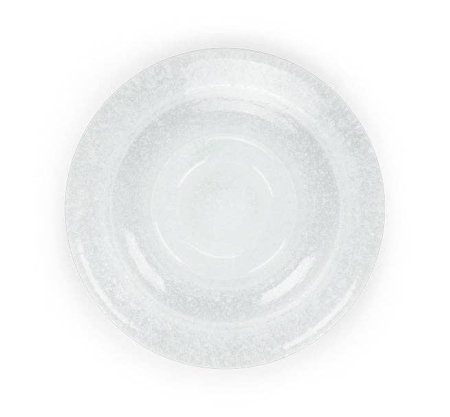 Glass Candleholder | Pearl White
