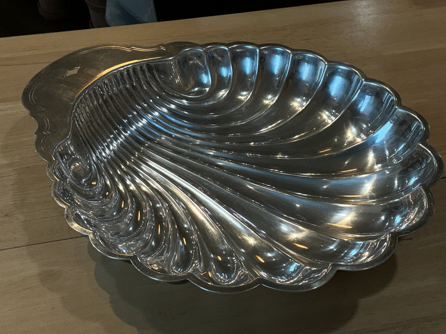Oversized Silver Shell