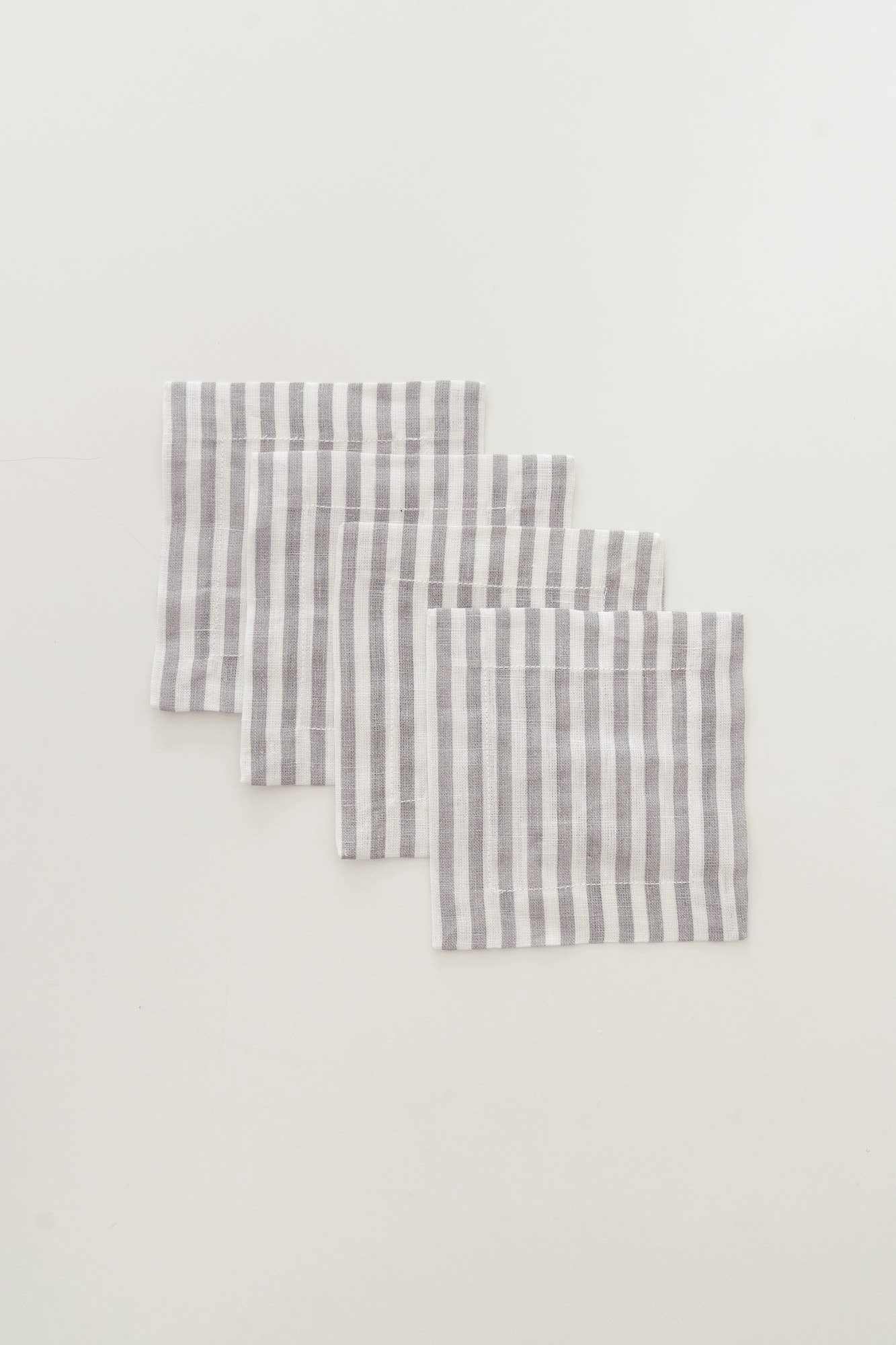 Keepsake Linen Cocktail Napkin | Light Blue