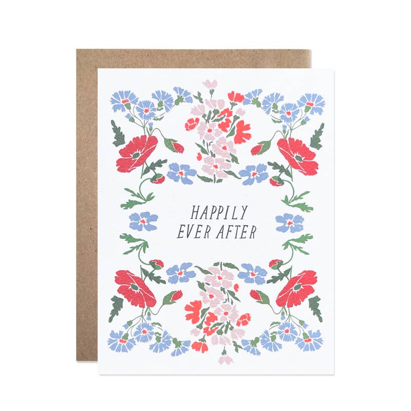 Happily Ever After Cornflower and Poppy