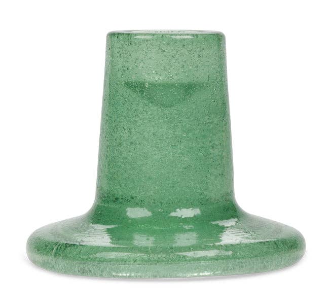 Glass Candleholder | Jade