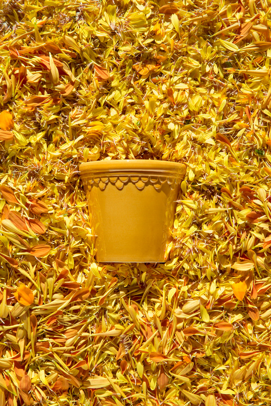 Københavner Glazed Amber Yellow | 12 CM