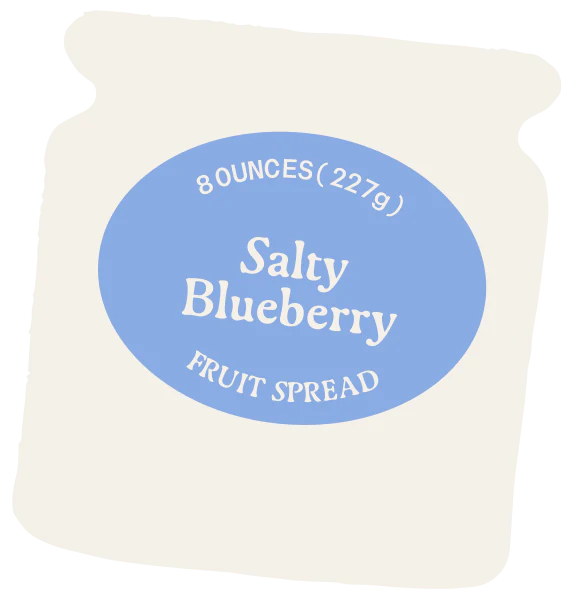 Salty Blueberry Fruit Spread