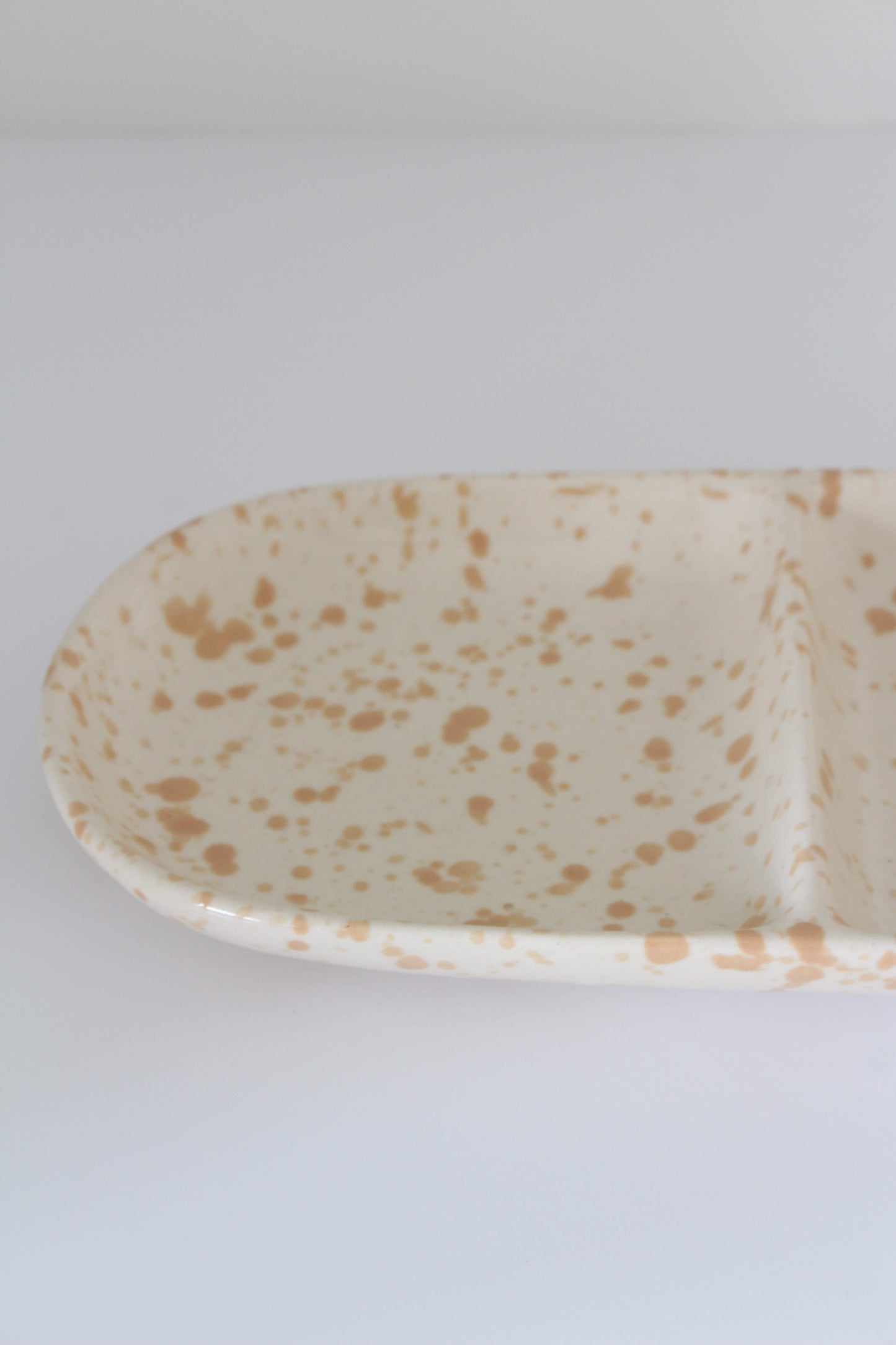 Splatterware Divided Tray (Multiple Colors Available)