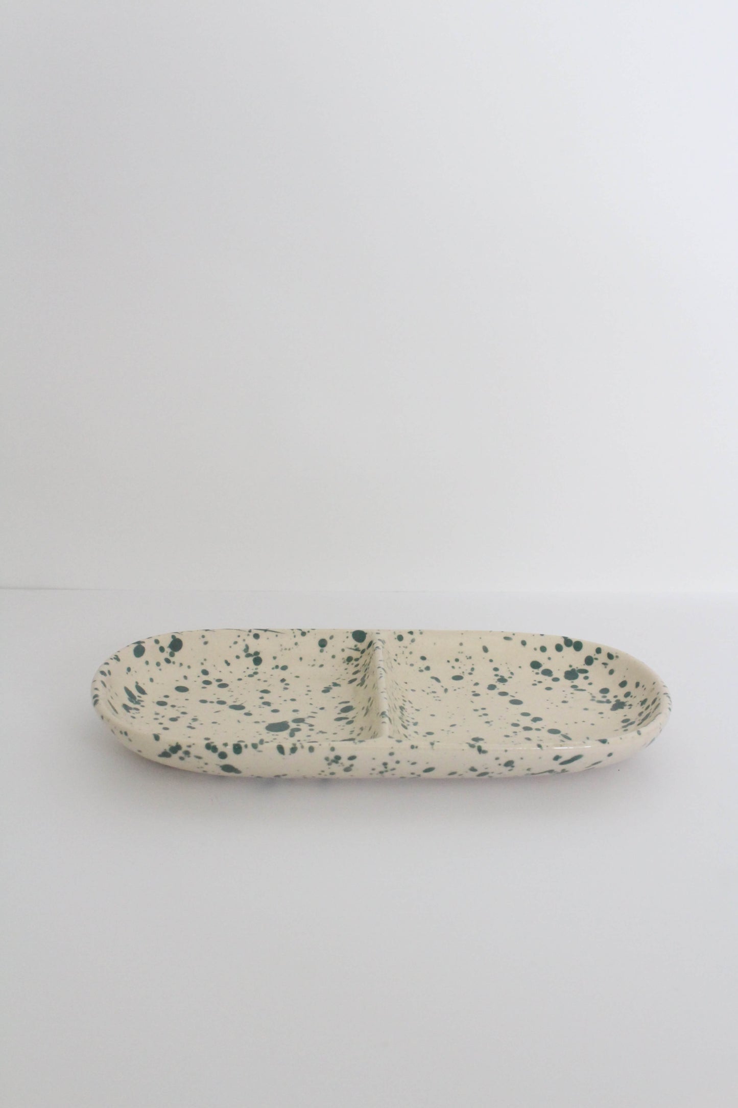 Splatterware Divided Tray (Multiple Colors Available)