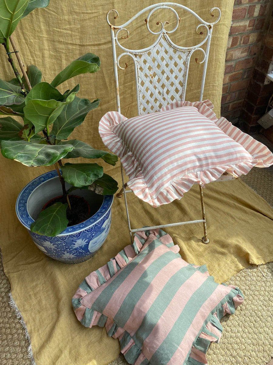 Sage & Blush Pillow