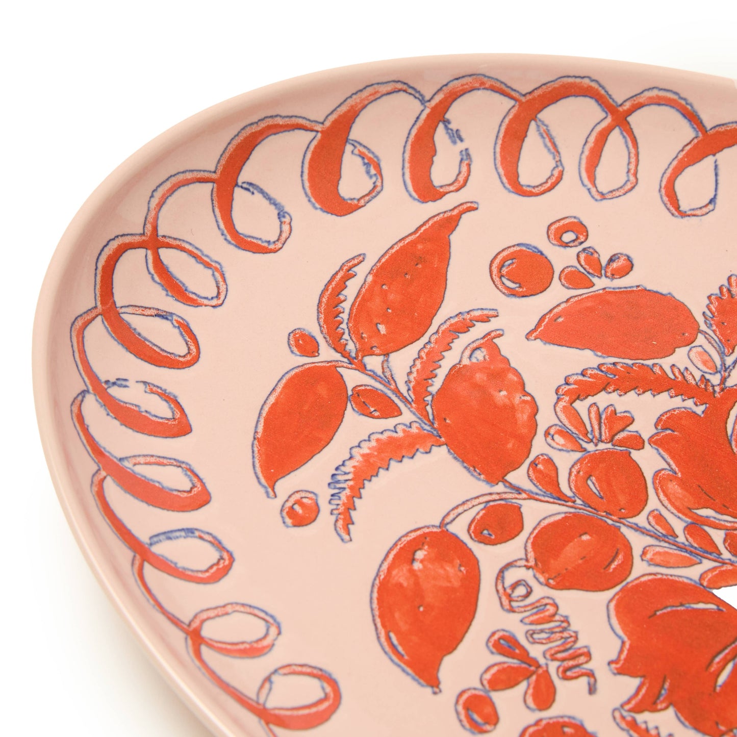 Amalfi Oval Tray Pink