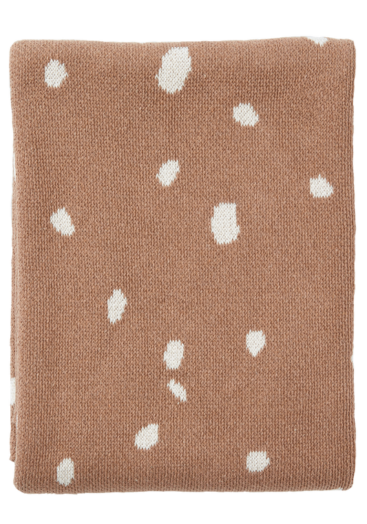 Dot Natural Blanket
