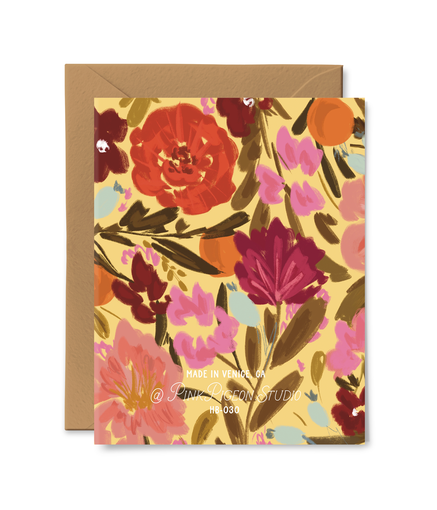 Happy Birthday Floral Card