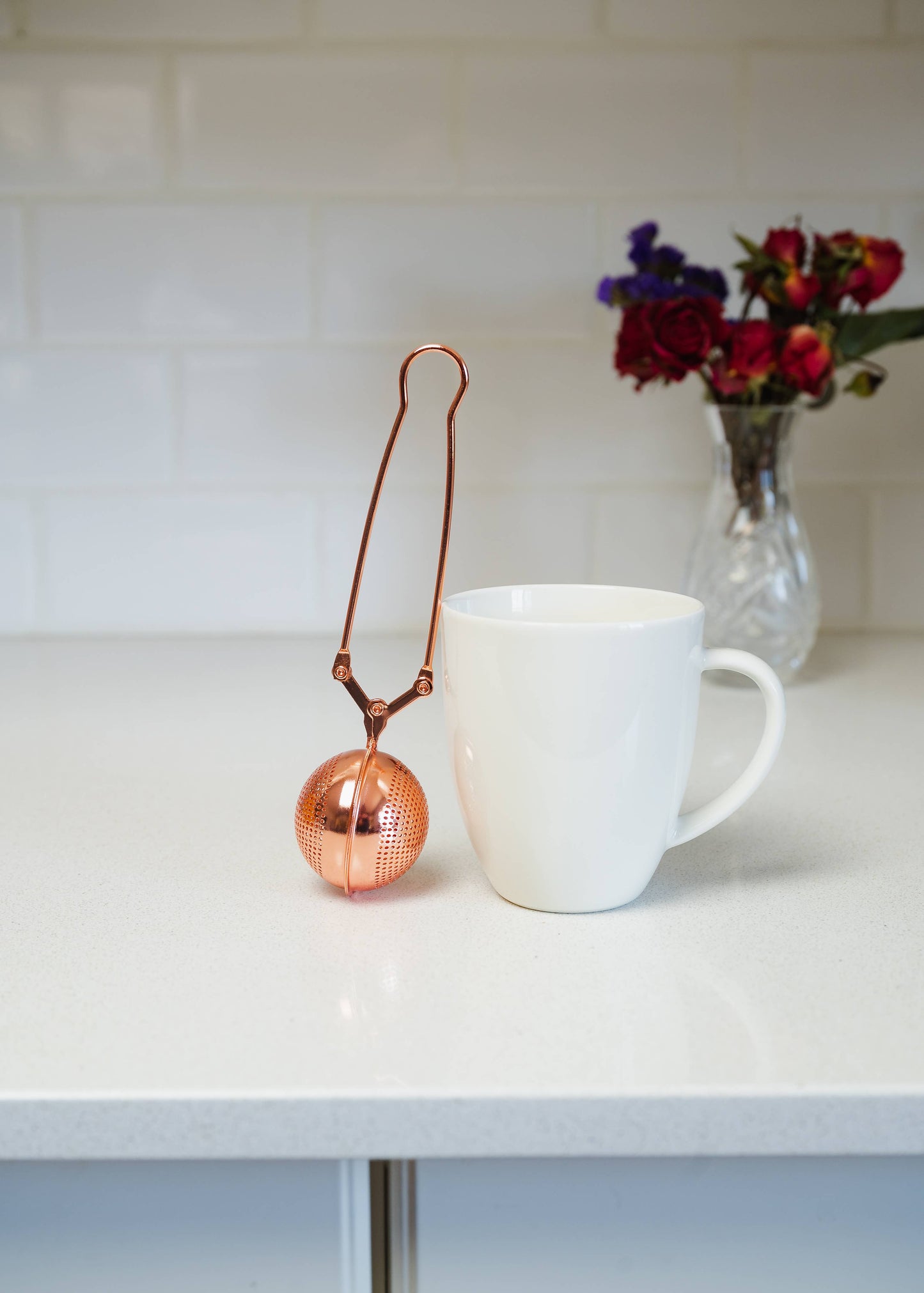 Stainless Steel Tea Infuser (Multiple Colors Available)