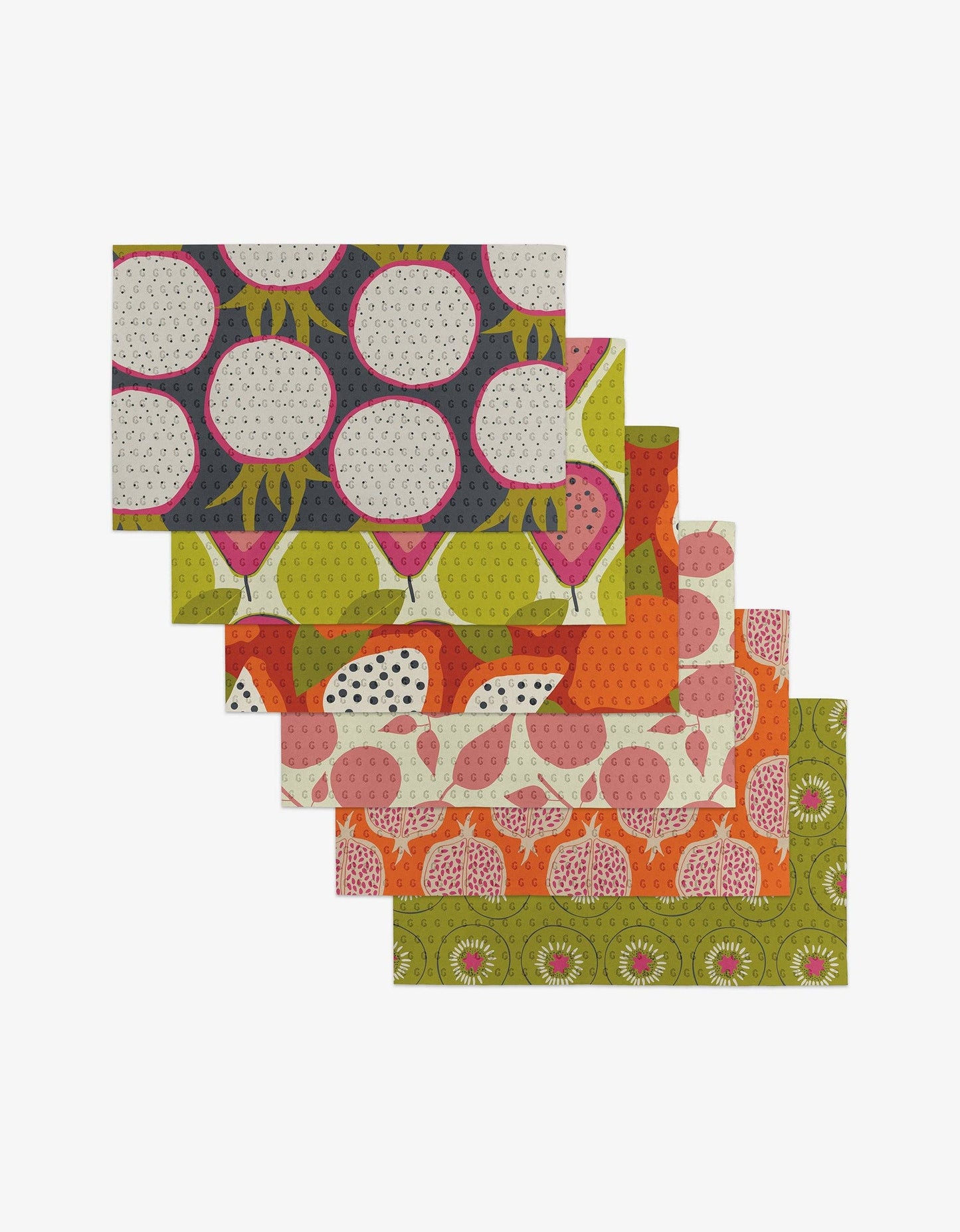 Tropical Fruit Not Paper Towels (Pack of 6)