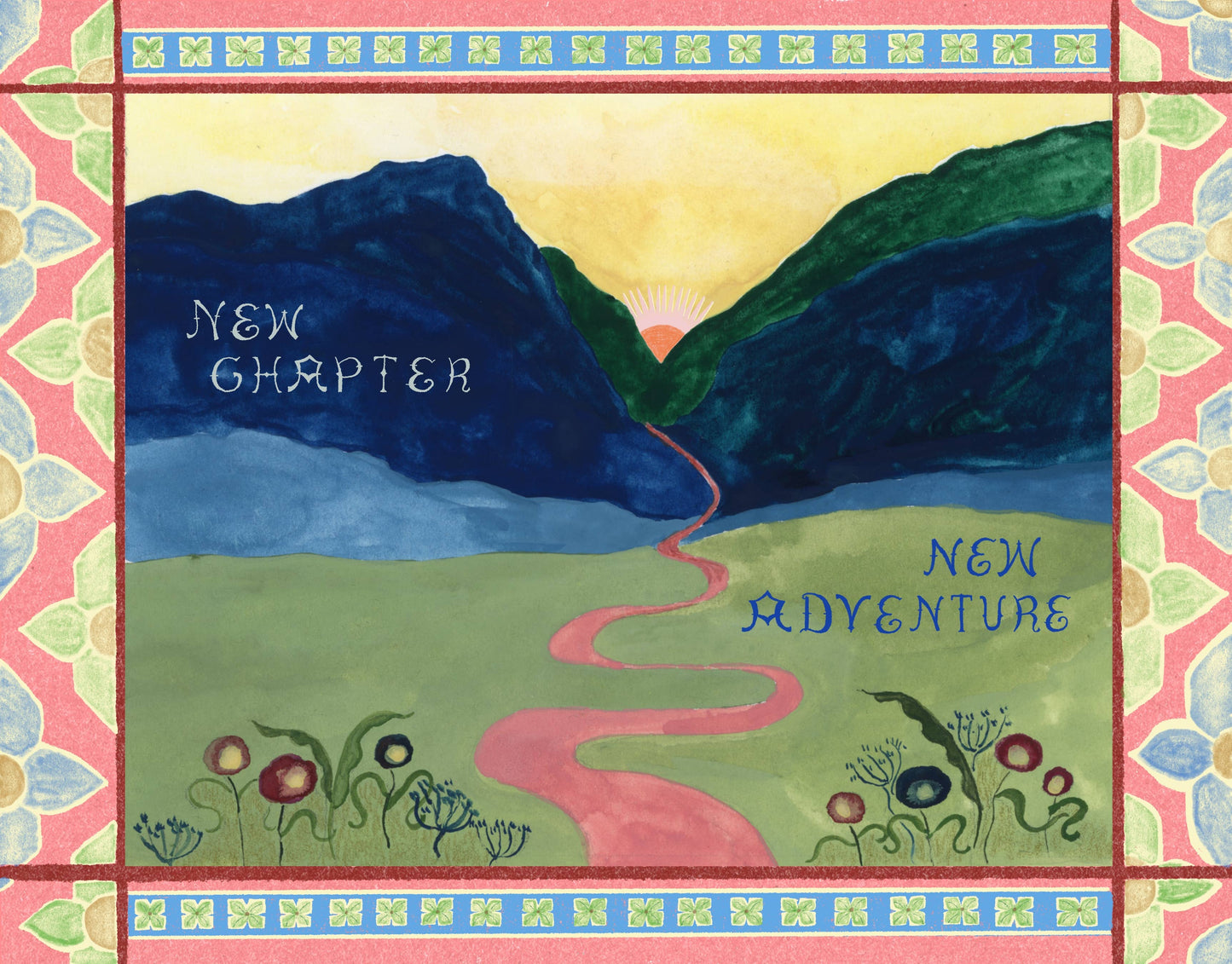 New Chapter New Adventure Card