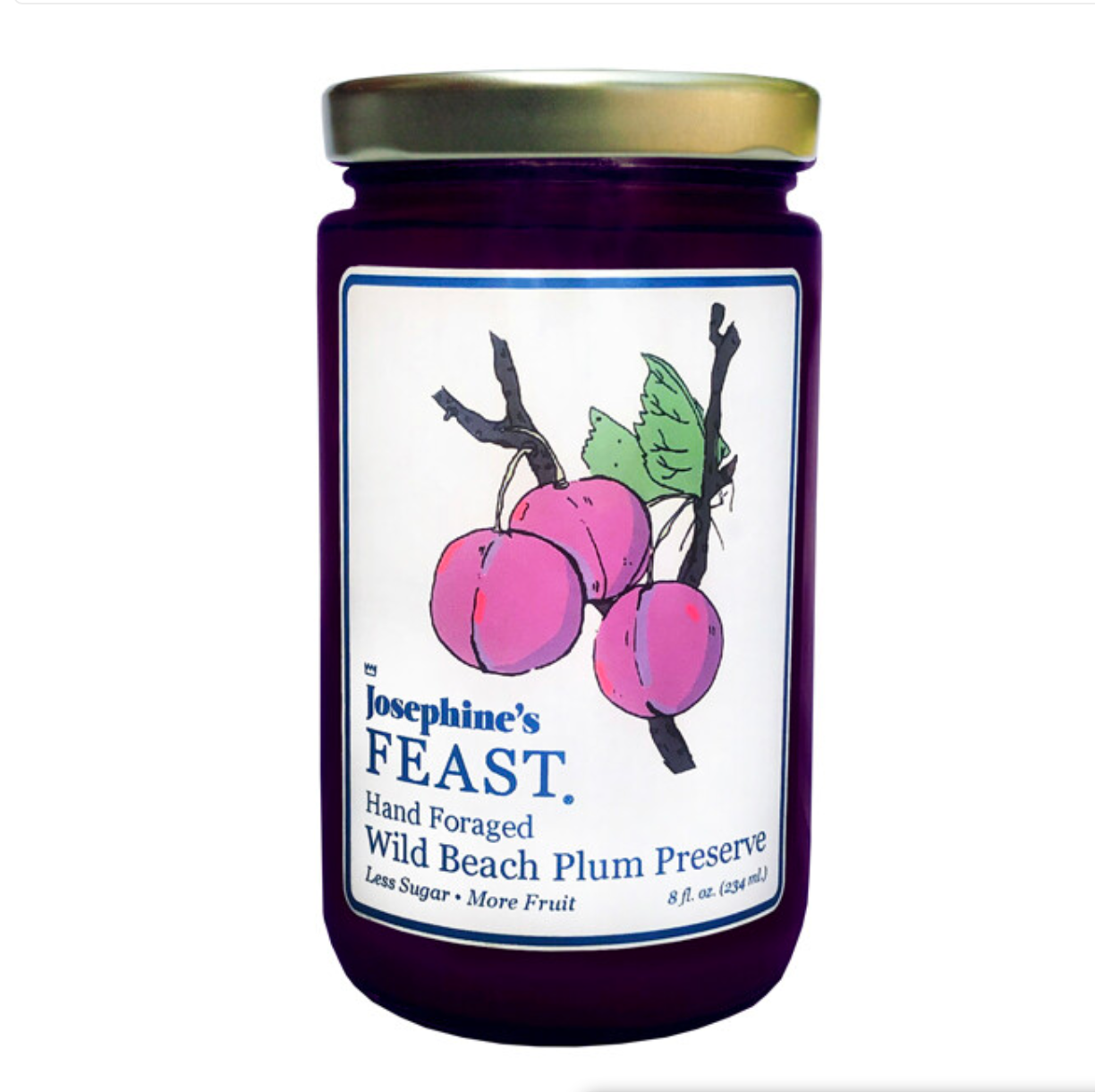 Wild Foraged Beach Plum Preserves