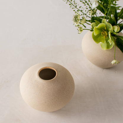 Stoneware Bud Vase