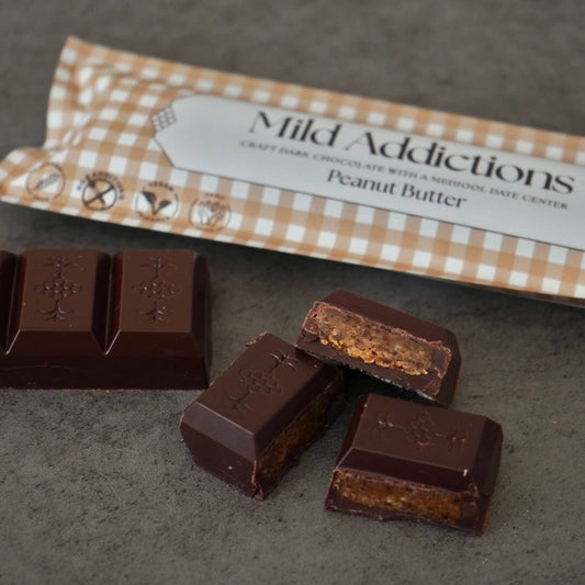 Natural Dark Chocolate PB Medjool Date Center (4.5oz)