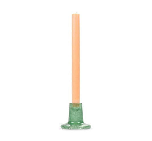 Glass Candleholder | Jade