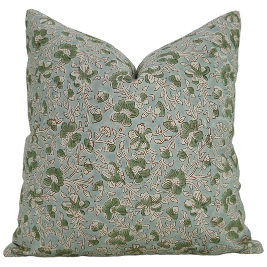 Saundarya Cotton Satin Pillow Cover | 20 x 20