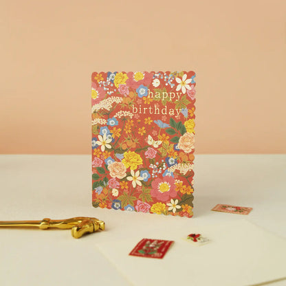 Happy Birthday Floral