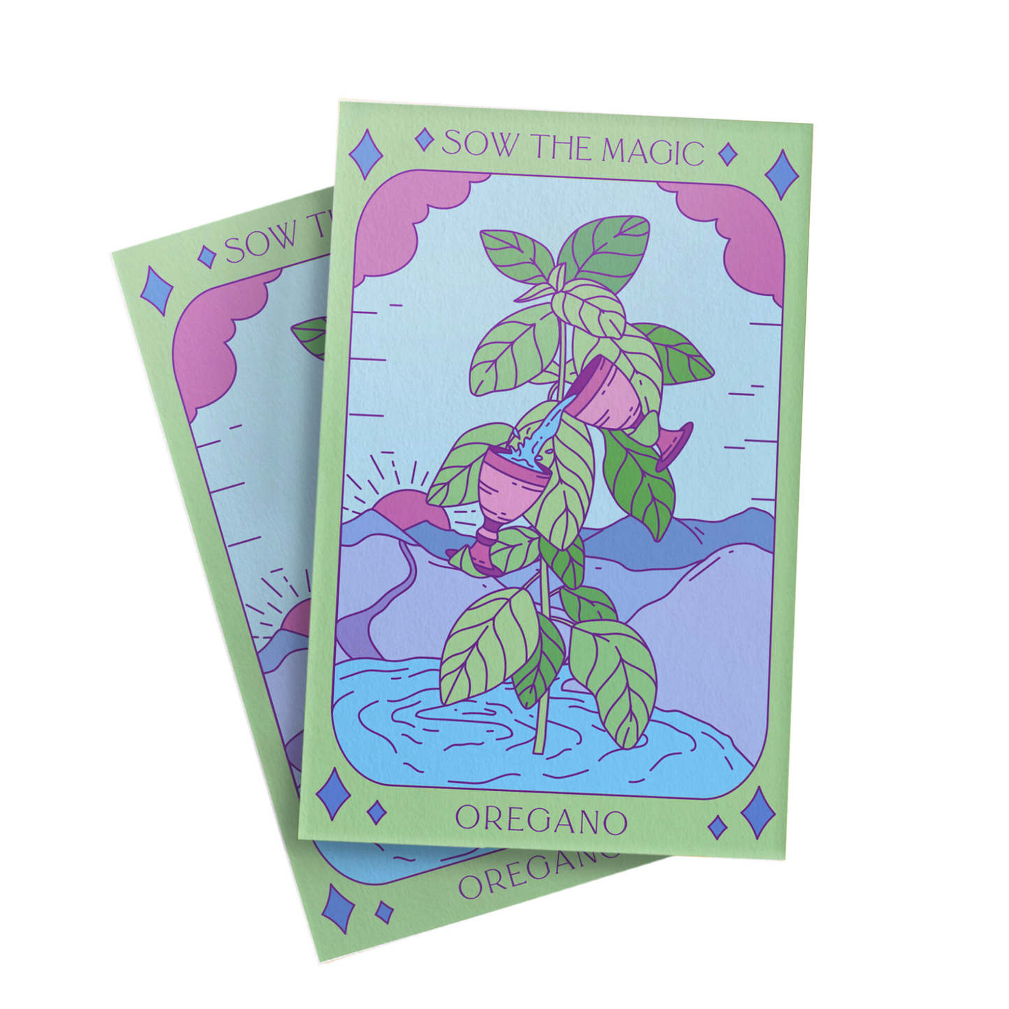Oregano Tarot Garden + Gift Seed Packet