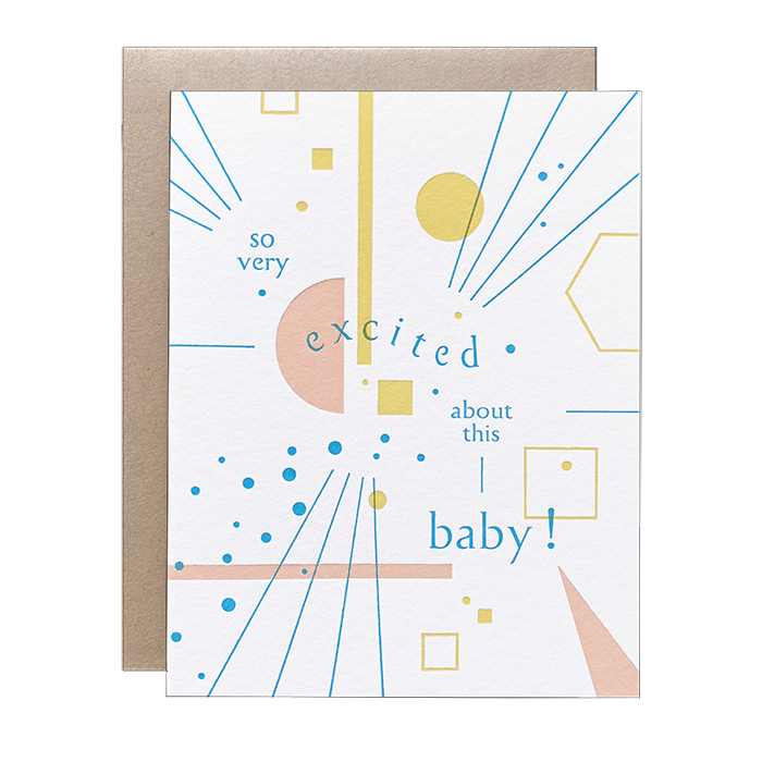 So Excited Baby Card