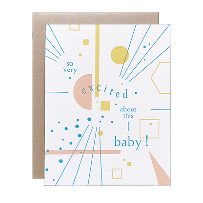 So Excited Baby Card