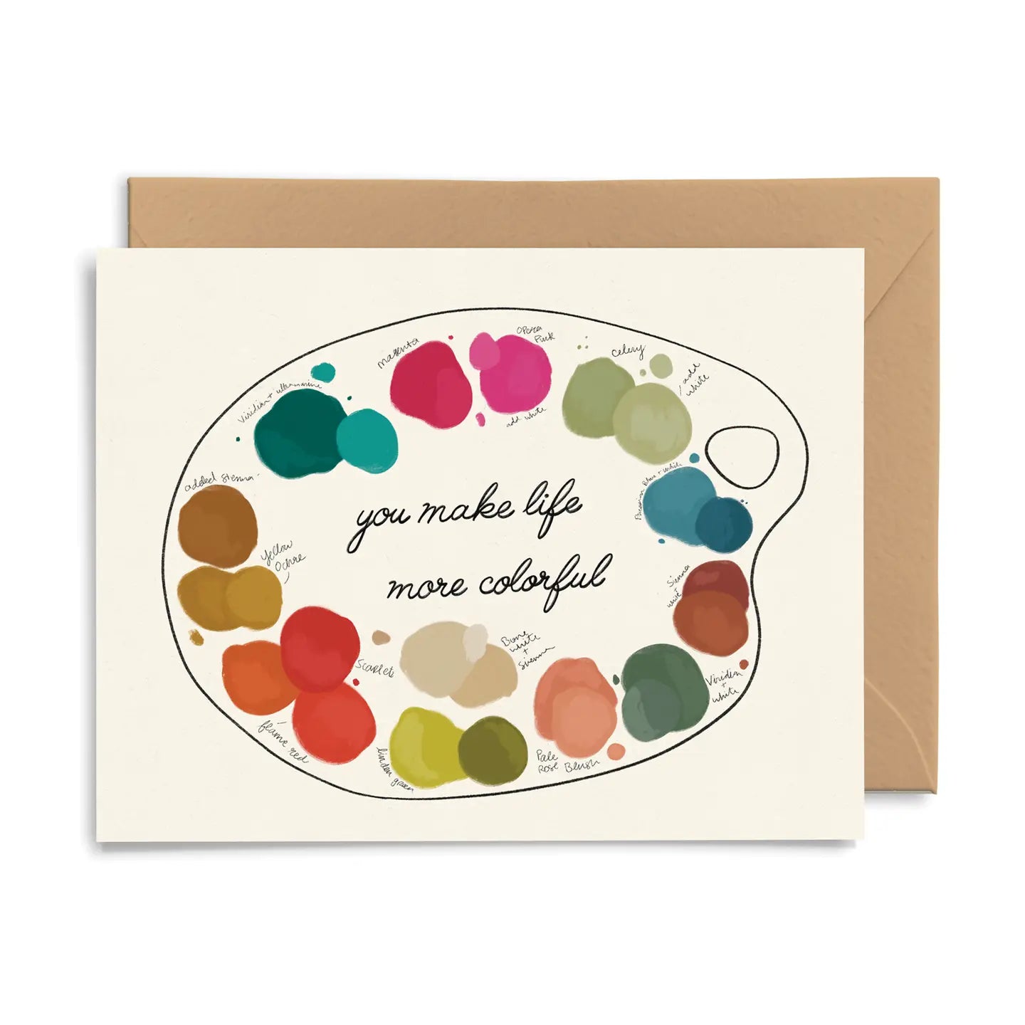 Life More Colorful Card