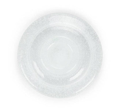 Glass Candleholder | Pearl White