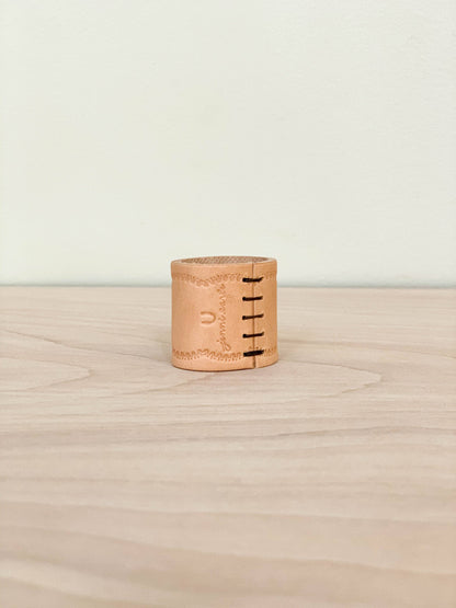 Leather Bandana Slide