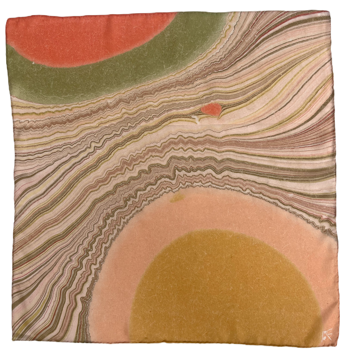 Golden Hour Silk Bandana 