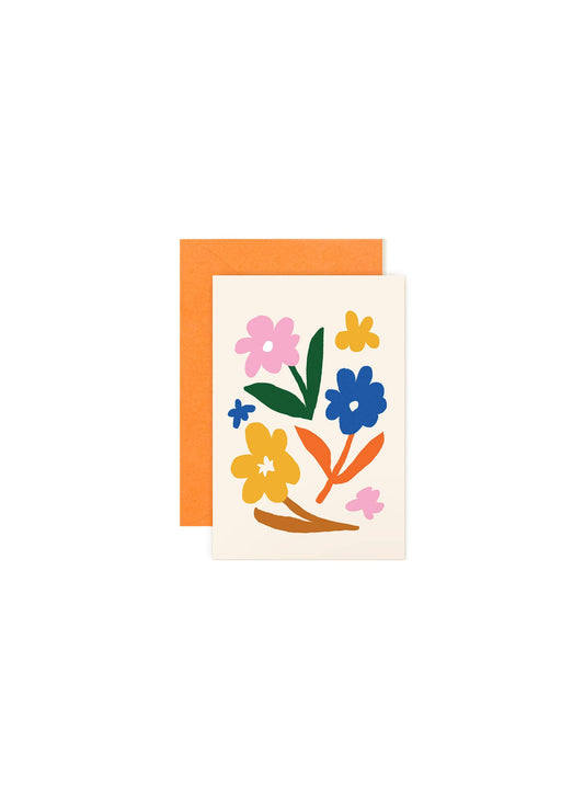 Sun Flowers Mini Card