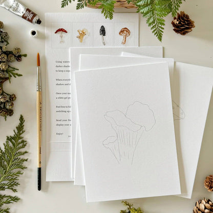 Mushrooms | Watercolor Notecard Set