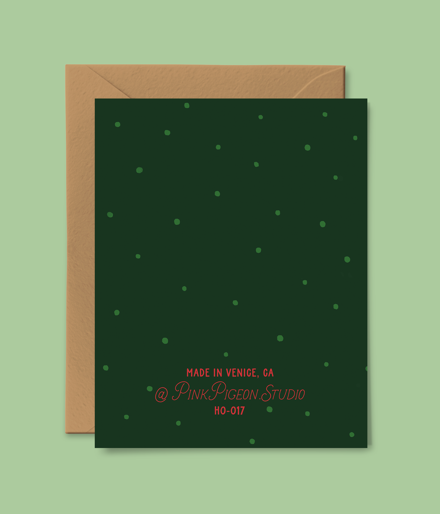 Rosy Cheeks Santa Card