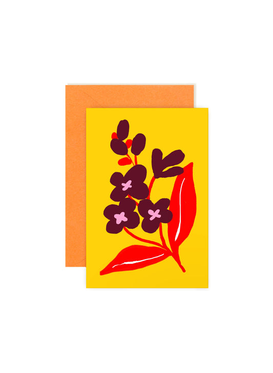 Sunset Blooms - Mini Note