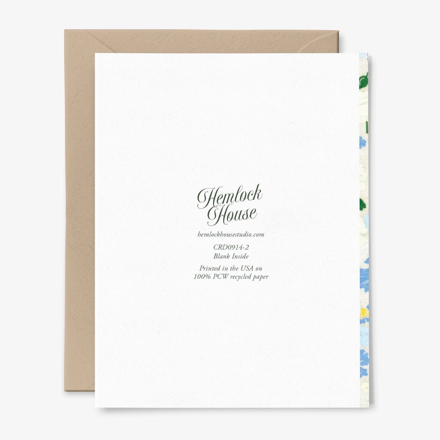 Blue Poppies Every Day Card