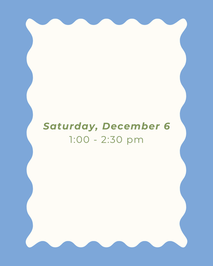 Winter Wreath Workshop (Two Dates Available)