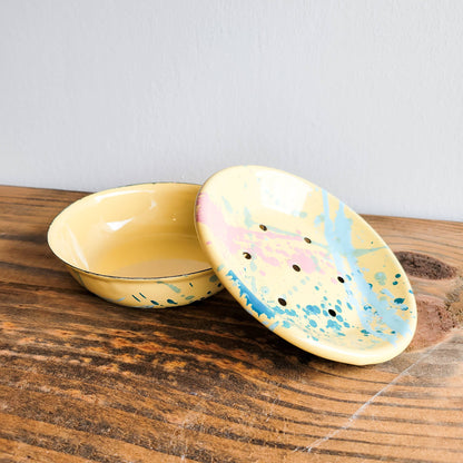 Splash Enamel Soap Dish (Multiple Colors Available)