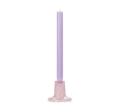Glass Candleholder | Old Rose