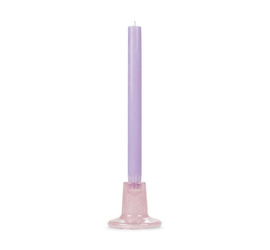 Glass Candleholder | Old Rose