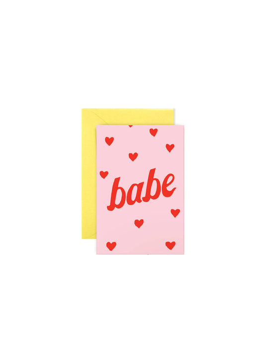 Babe Mini Card