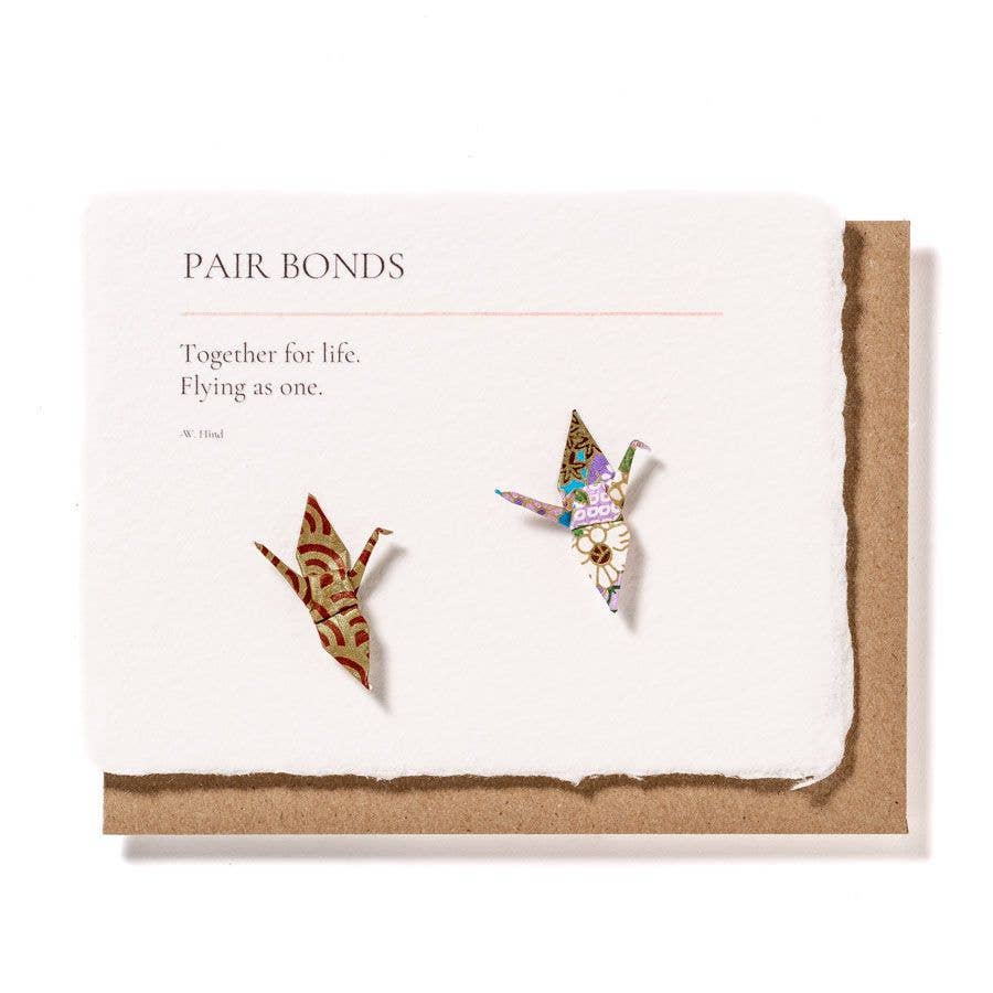 Pair Bonds Wedding Card