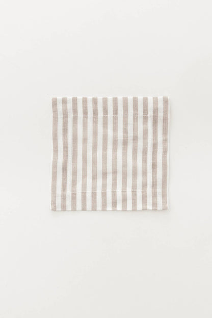 Keepsake Linen Cocktail Napkin | Oatmeal