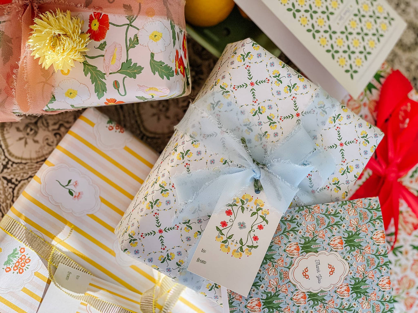 Parrot Tulips Thank You