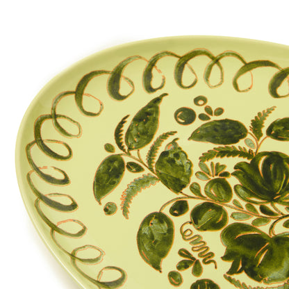 Amalfi Oval Tray Lime