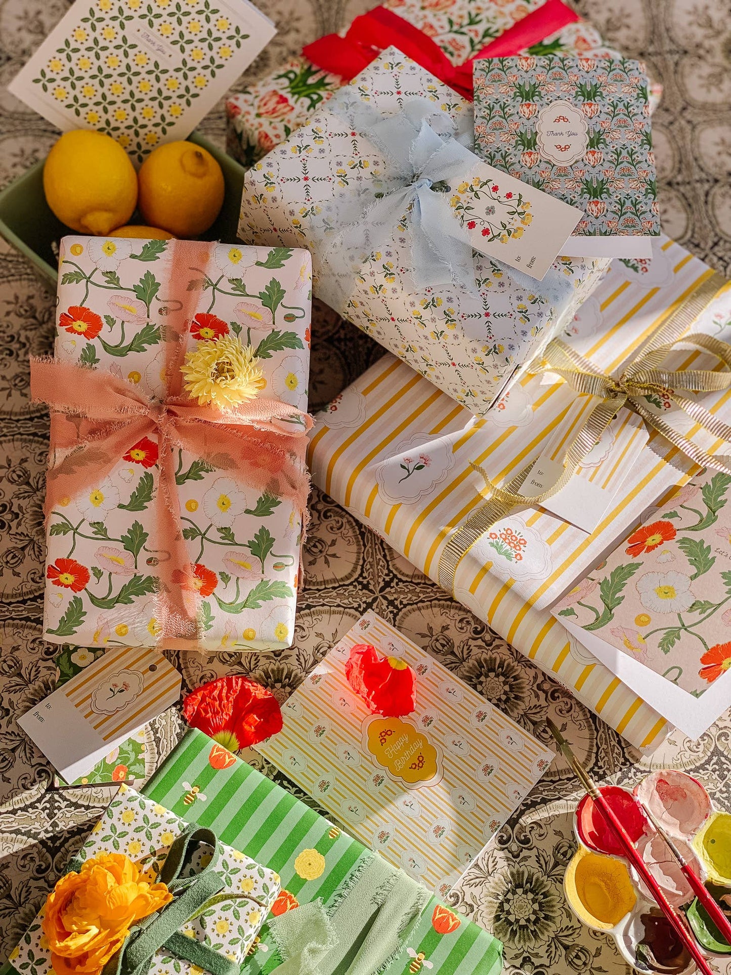 Parrot Tulips Thank You