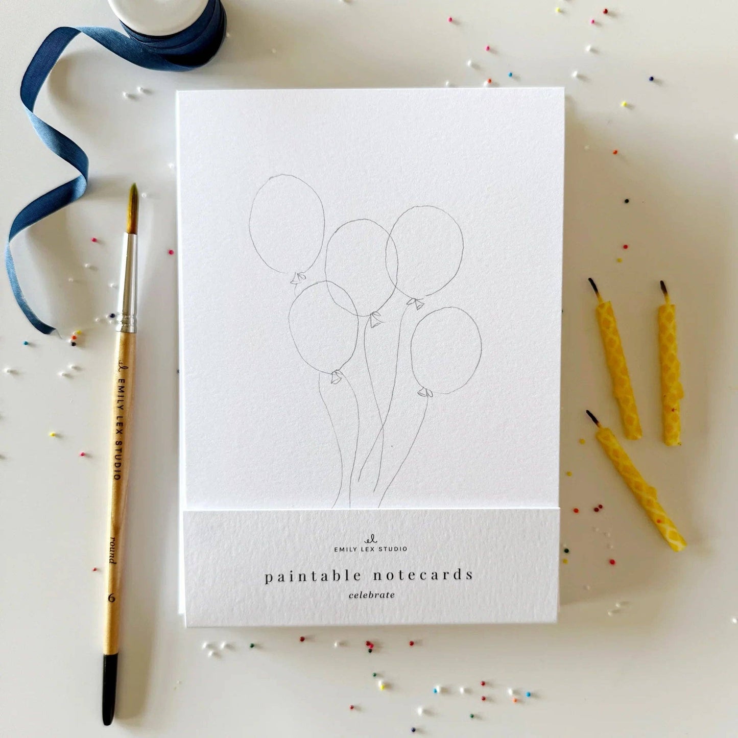 Celebrate! | Watercolor Notecard Set
