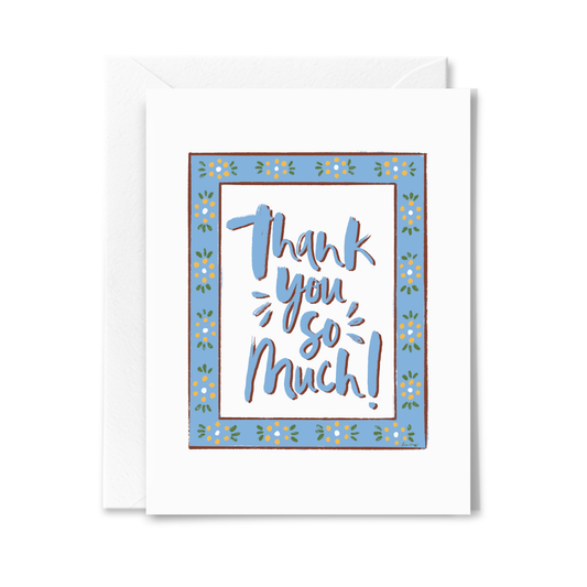 Thank You So Much Card